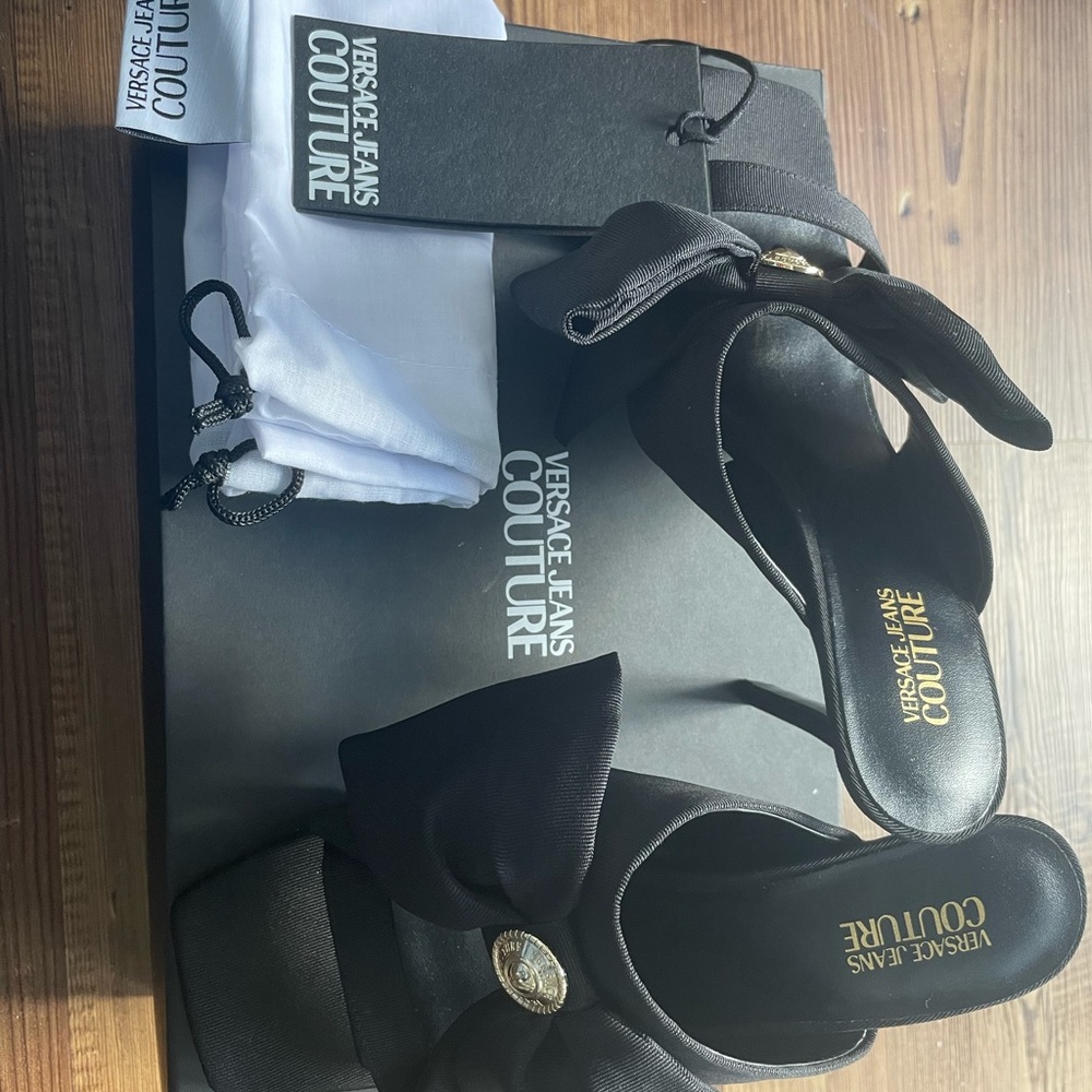 Versace Heels (box & dust bag included)
